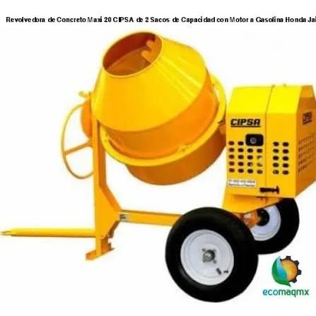 Renta de revolvedora de concreto